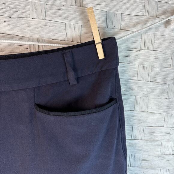 Lane Bryant The Lena Modernist Collection pants Navy office evening plus size - Picture 3 of 10